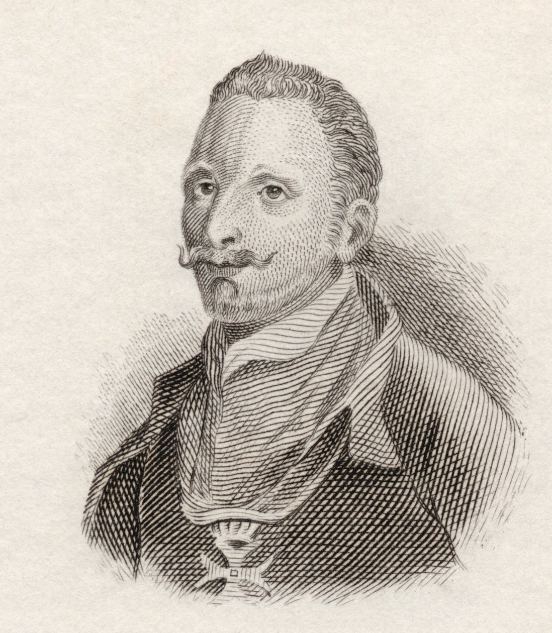 Crabb's Historical Dictionary pub'dan Felix Lope de Vega ve Carpio. 1825. by English School
