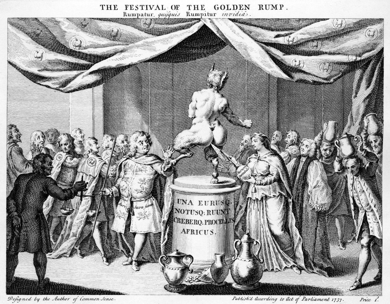 Altın Kıç Festivali, 1737 by English School