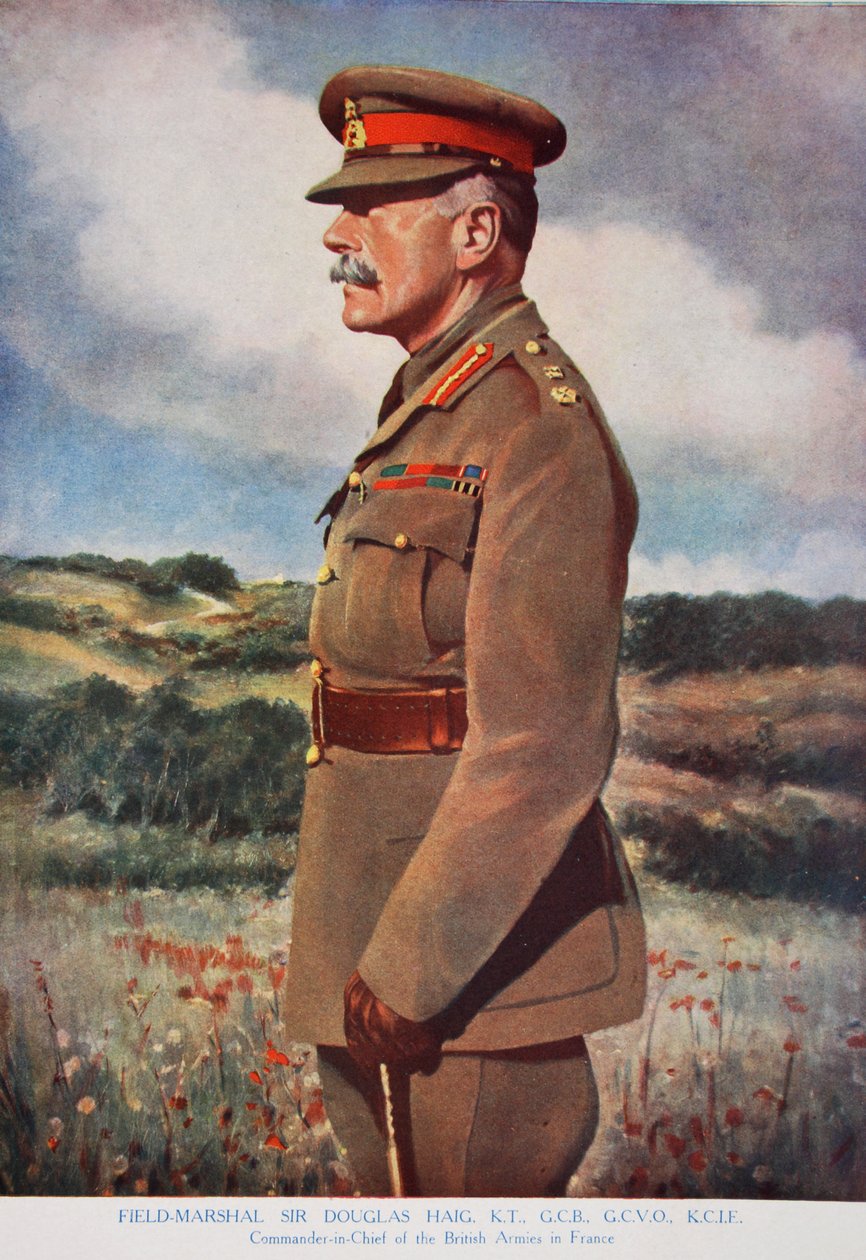 Mareşal Sir Douglas Haig, 1914-19 by English School