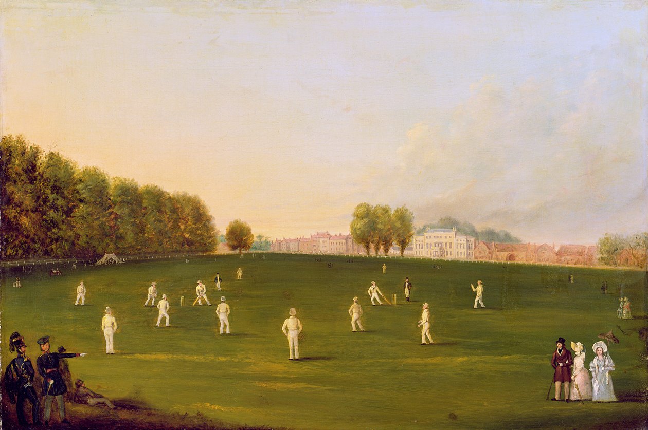 Kraliyet Amatör Cemiyeti üyeleri tarafından Hampton Court Green