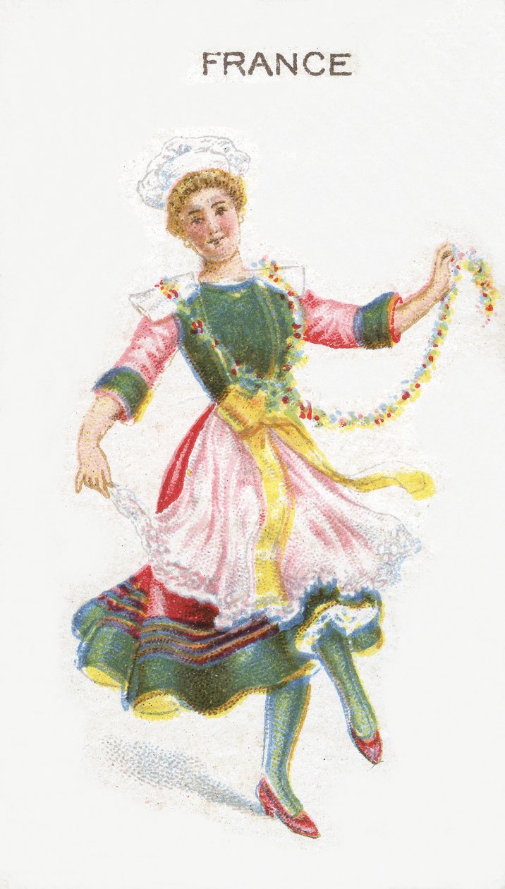 Fransa, sigara kartı, 1915 by English School