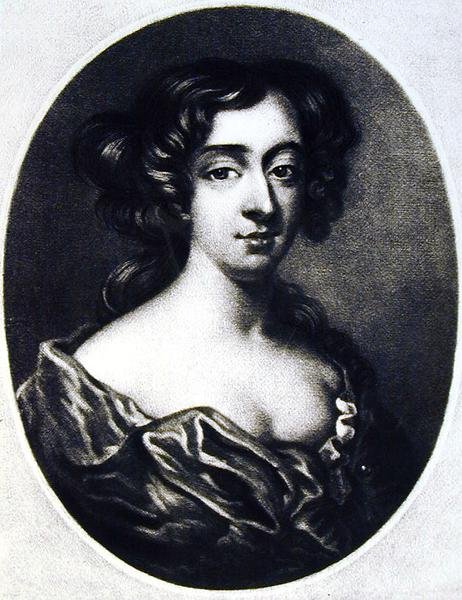 Frances Teresa Stuart (1647-1702) Richmond Düşesi, Richard Earlom (1743-1822) ve Charles Turner (c.1775-1857) tarafından oyulmuş İngiliz Tarihinde Şanlı Karakterlerin Portreleri