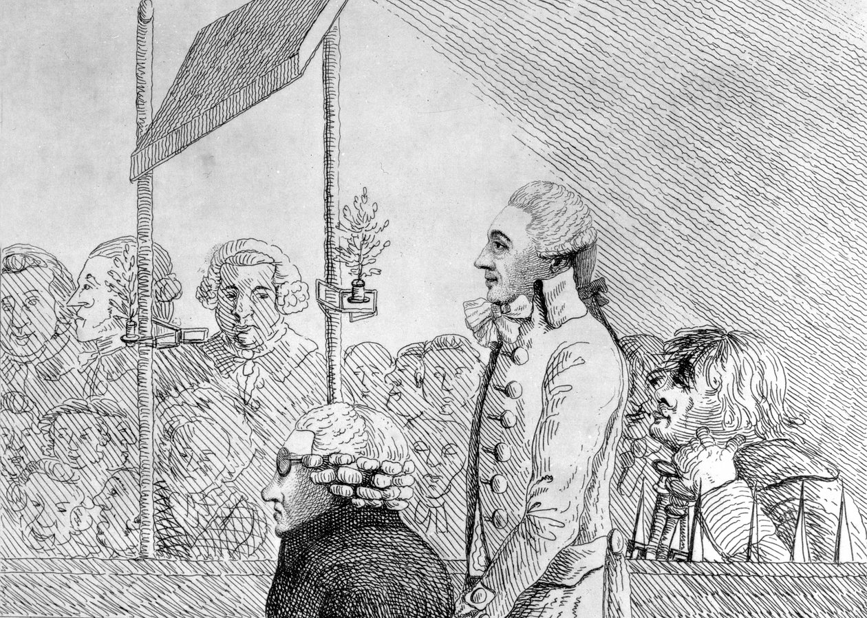 George Barrington, 17 Eylül Cuma günü Old Bailey