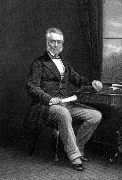 George Grote (1794-1871) (gravür) by English School