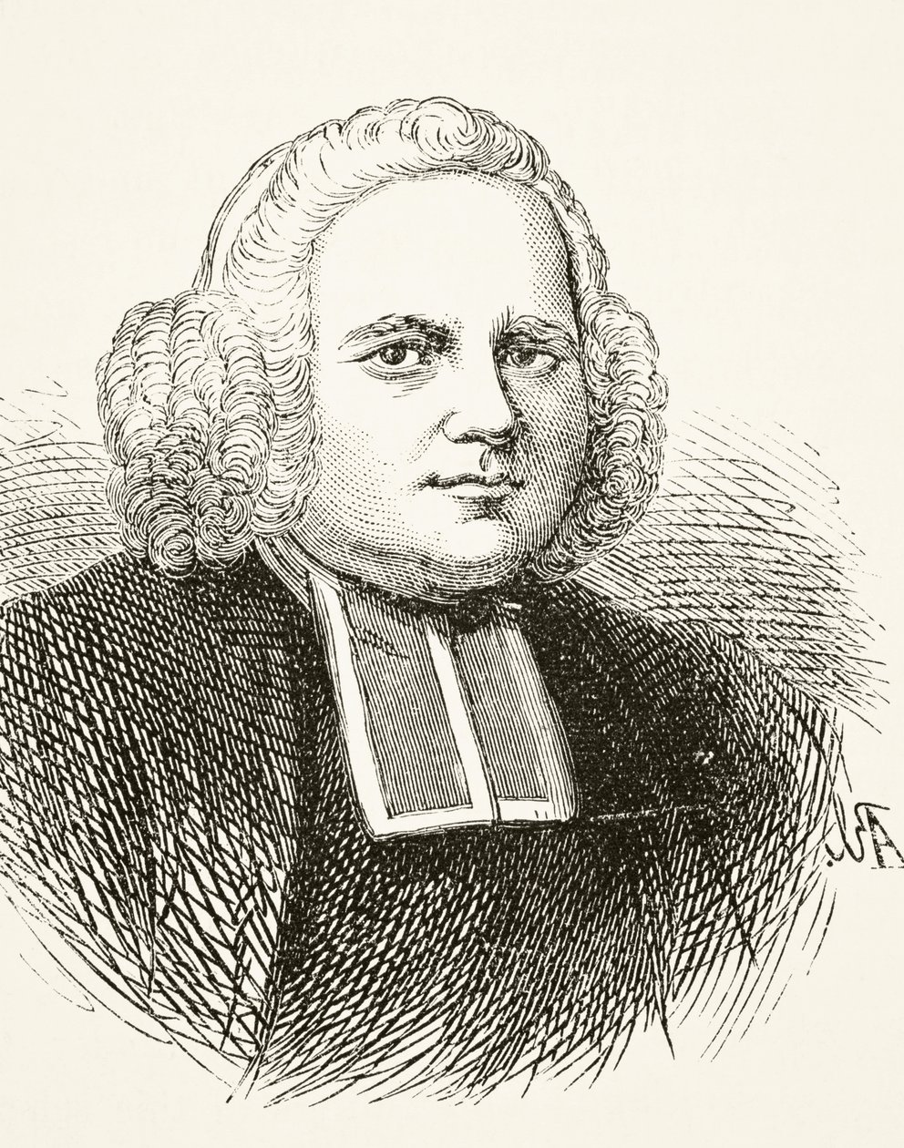 George Whitefield, William Hickman Smith Aubrey (1858-1916) tarafından yayınlanan 