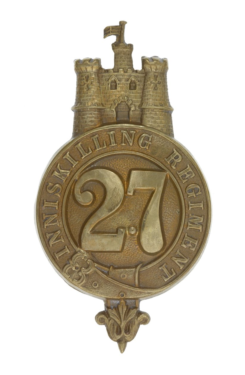 Glengarry rozeti, c.1874-81 (pirinç) by English School