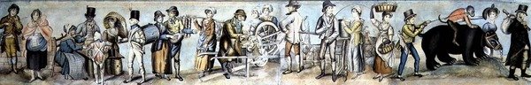 Fuara Gitmek, 1815 civarı (kağıt üzerine suluboya ve guaj boya) by English School