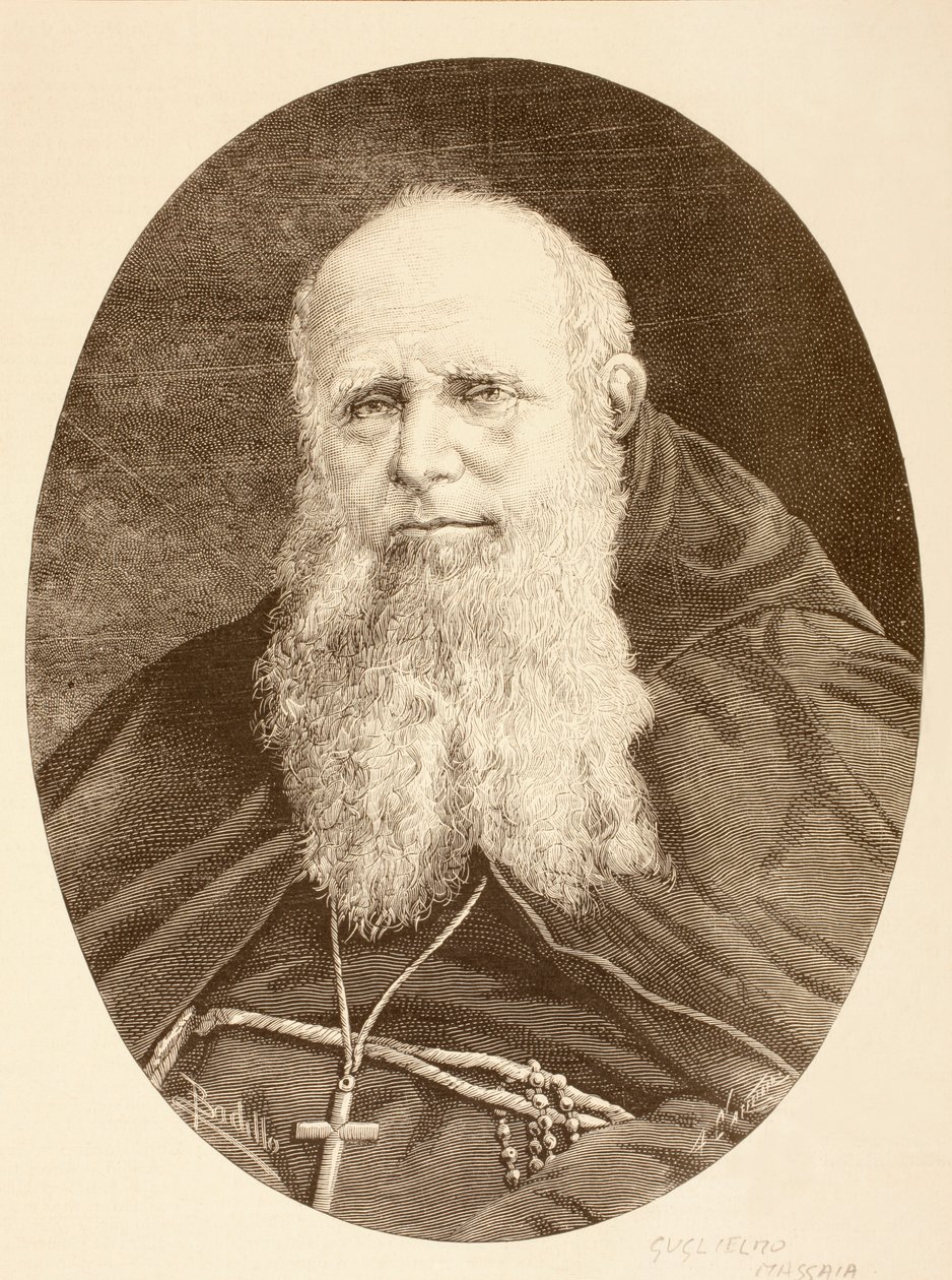 Guglielmo Massaia (litho) by English School