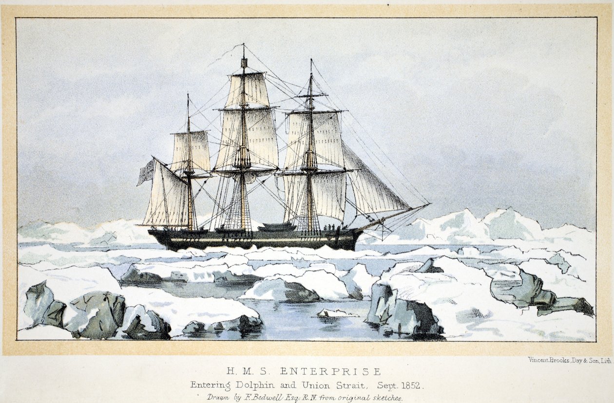 HMS Enterprise, Dolphin ve Union Strait