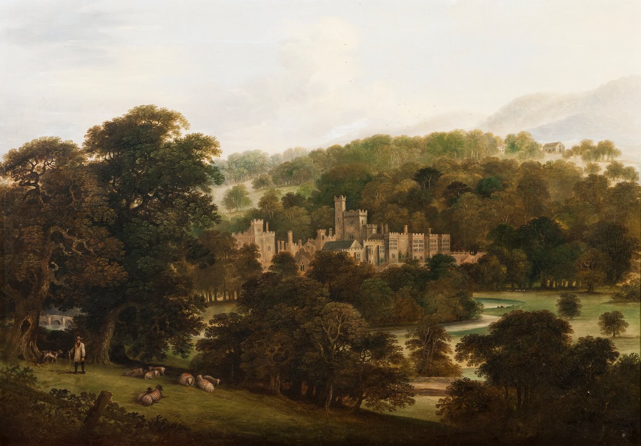 Haddon Salonu, 1855 by English School