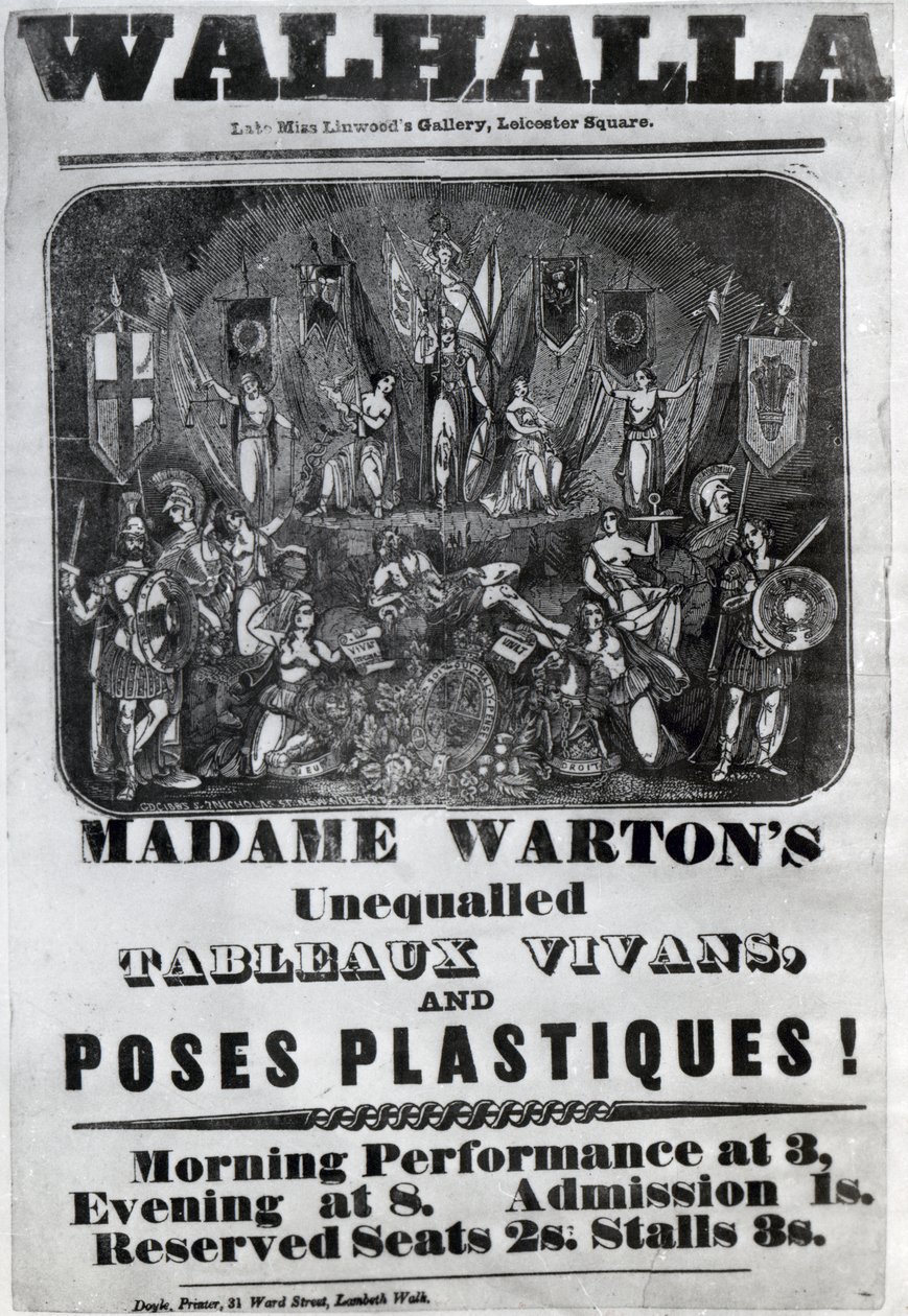 Handbill advertising 