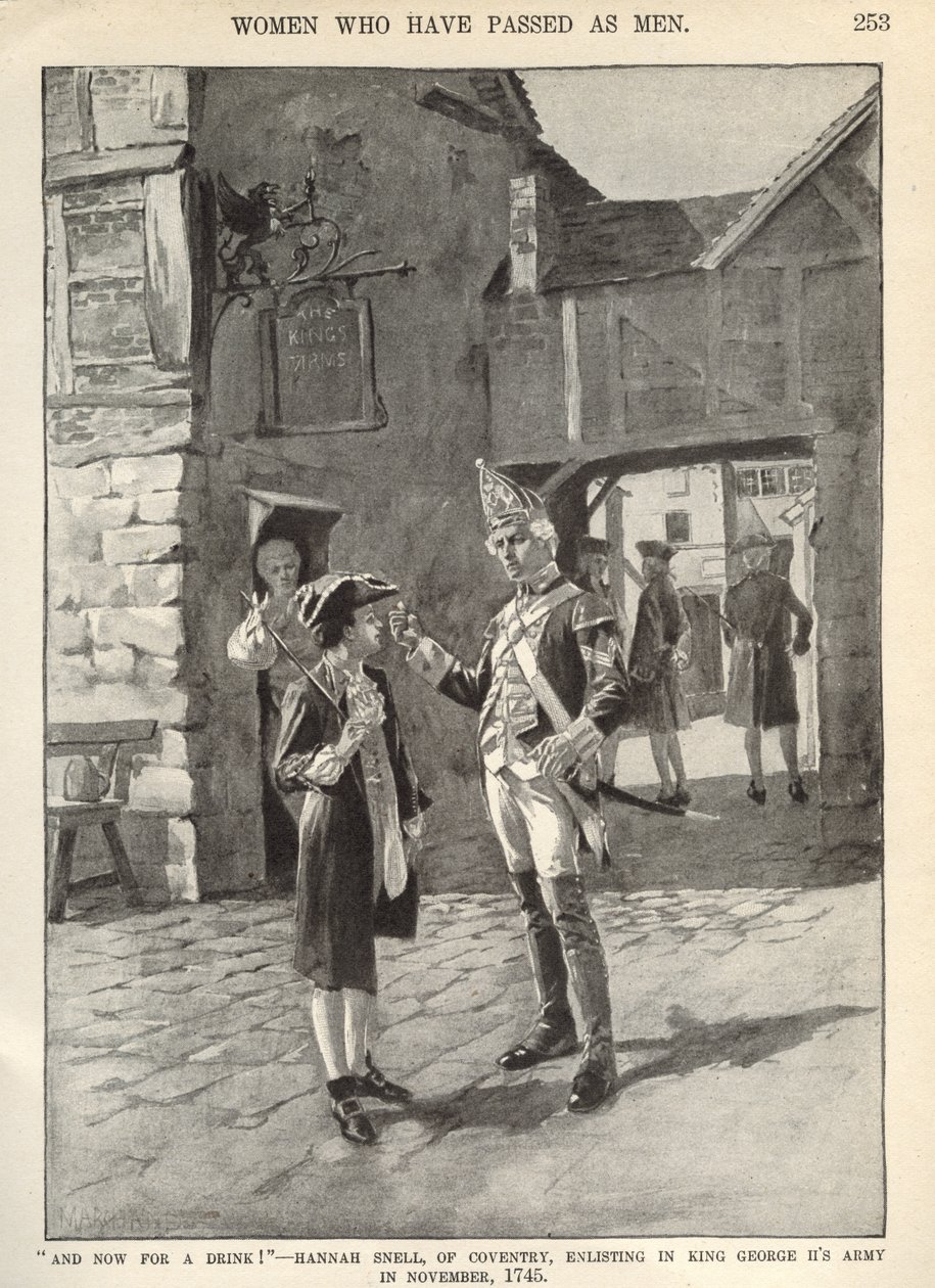 Hannah Snell, Kral II. George