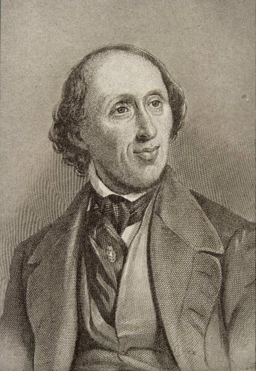 Hans Christian Andersen (1805-1875) by English School
