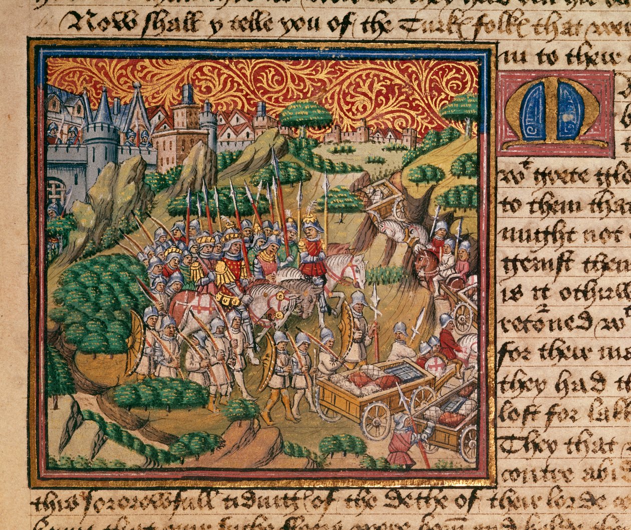 Harley 326 fol.90 Türklerin Yenilgisi, 