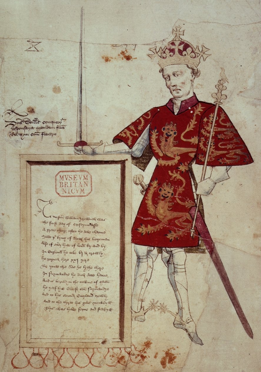 Harley 4205 fol.1 William I (1027-87) Fatih, 