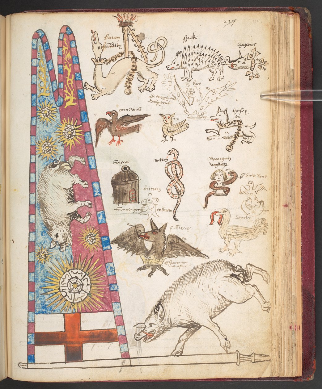 Harley 4632, f.242, III. Richard