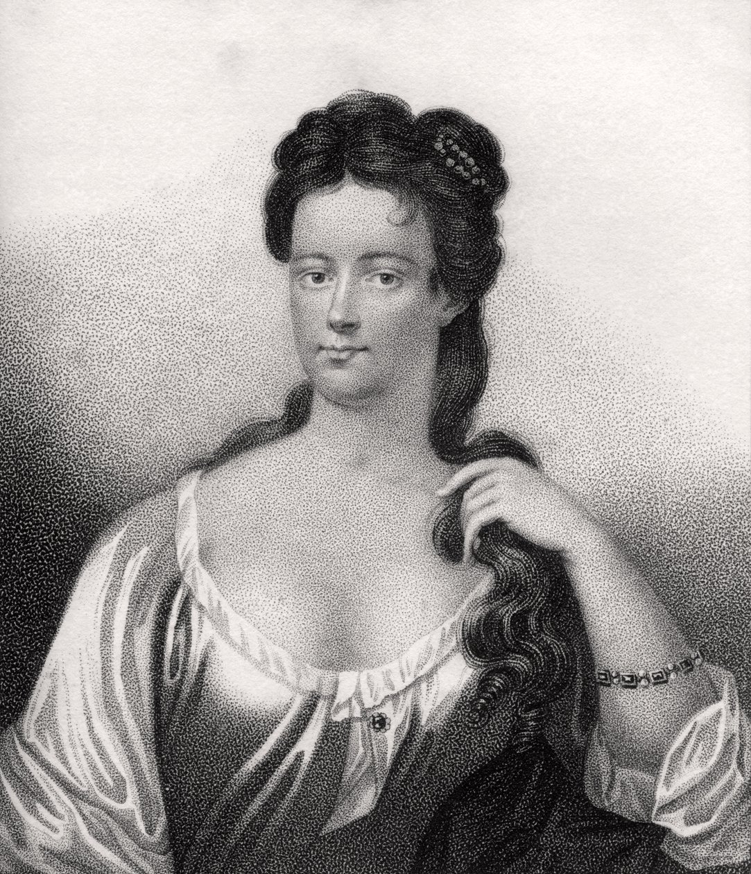 Bocquet tarafından kazınmış Henrietta Knight, 1806