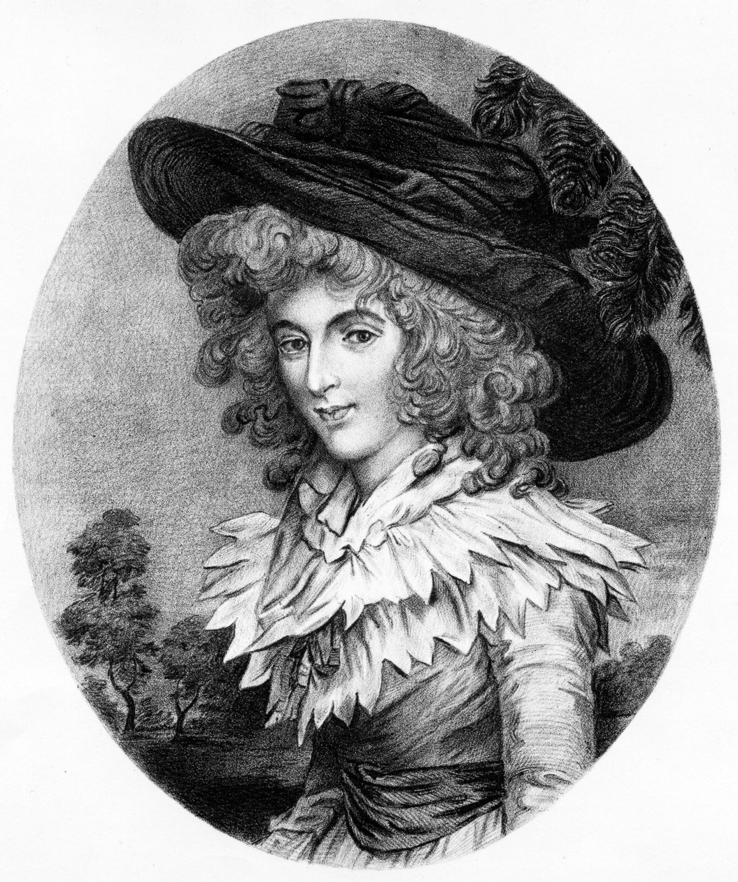 Henrietta Ponsonby, Bessborough Kontesi, 19. yüzyılın başlarında by English School