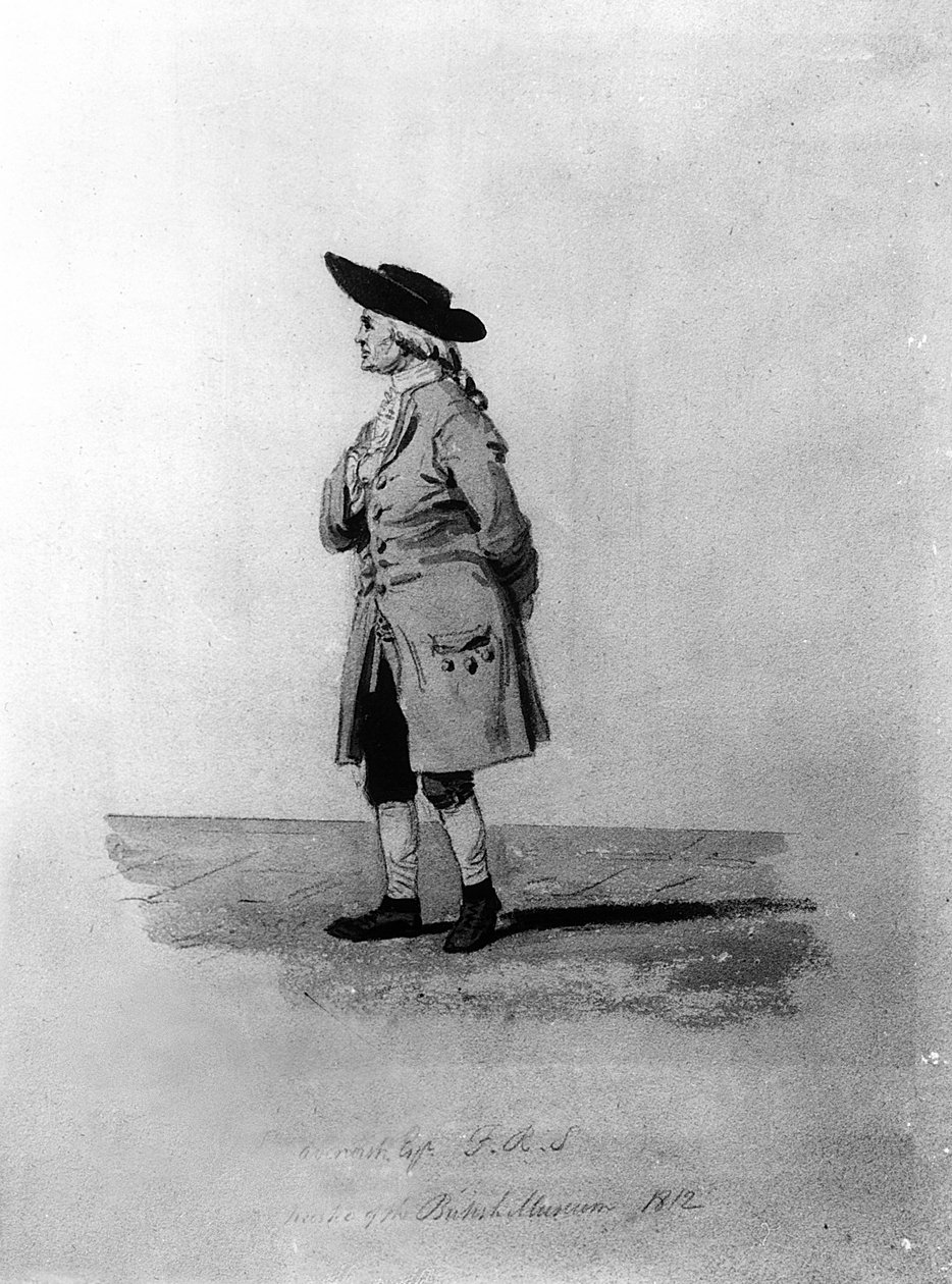 Henry Cavendish, F.R.S. (1731-1810), 19.yy. (kalem, mürekkep ve yıkama) by English School
