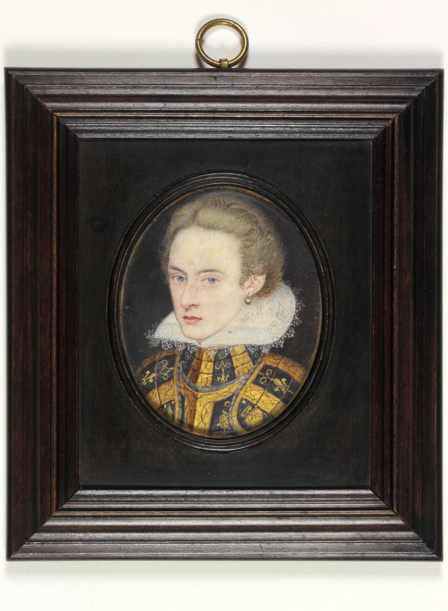 Galler Henry Prensi (parşömen üzerine suluboya) by English School