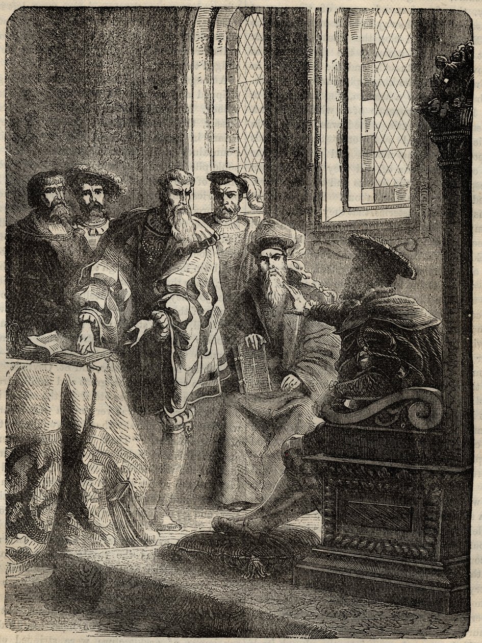 Henry VIII. ve onun Konseyi, İncil