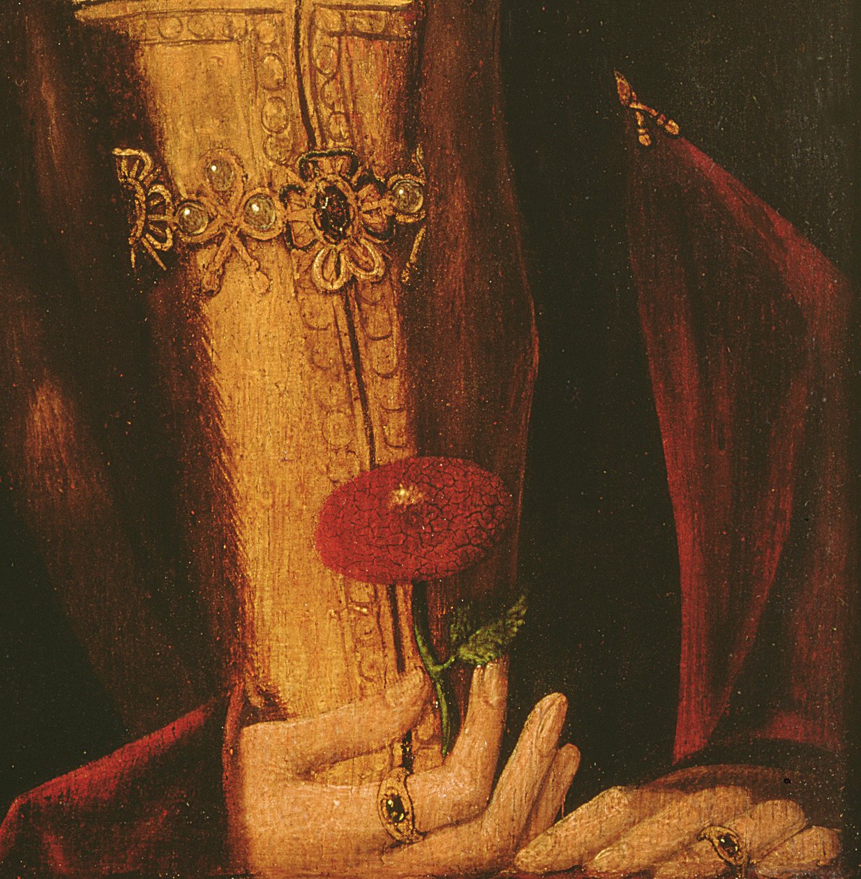 Henry VII (panelde yağ) (235451 detayı) by English School