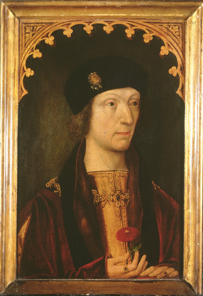 Henry VII (panelde yağ) by English School