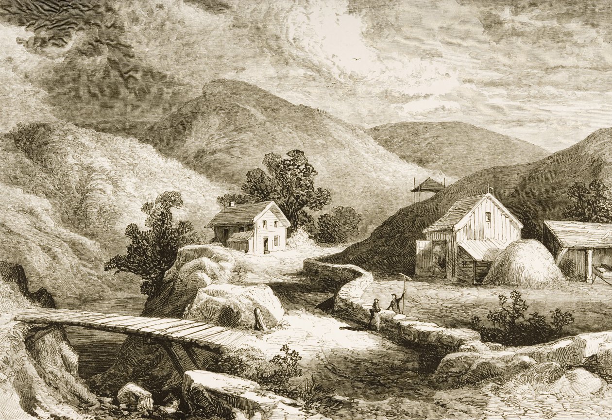 New England Tepeleri, 1870 dolayları, The Religion Tract Society tarafından yayınlanan 