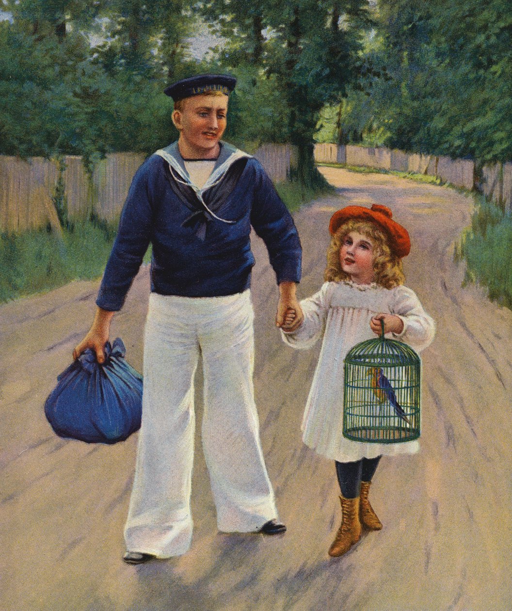 Eve dönüş (renkli lito) by English School