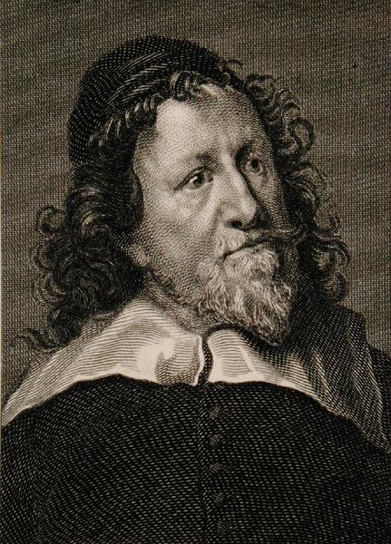 Inigo Jones (1573-1652) (gravür) by English School