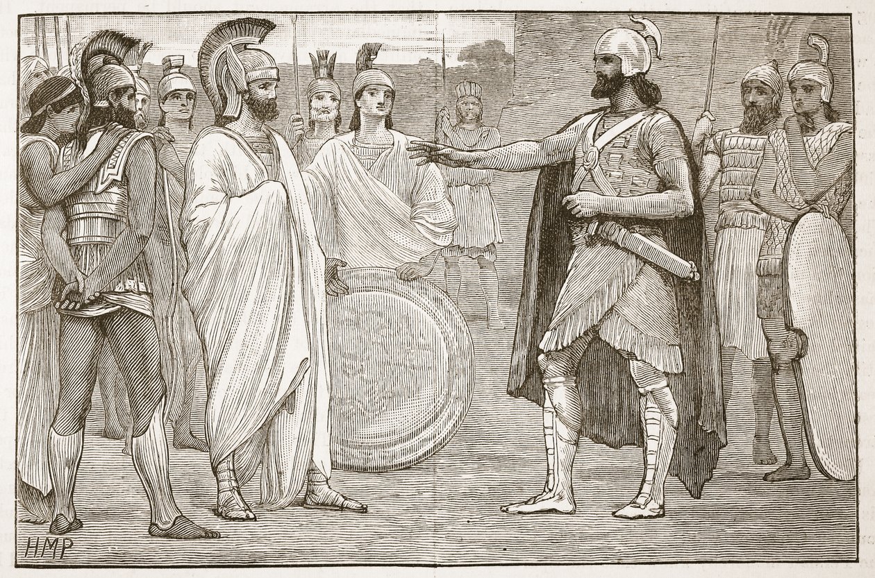 Agesilaus ve Pharnabazus arasındaki röportaj by English School