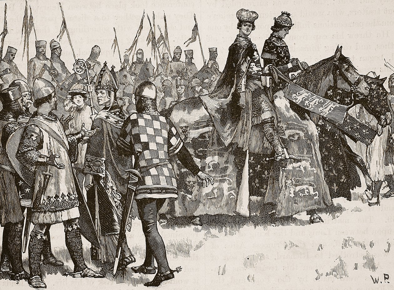 Becket ve Kral Henry arasındaki röportaj, Cassells Illustrated History of England