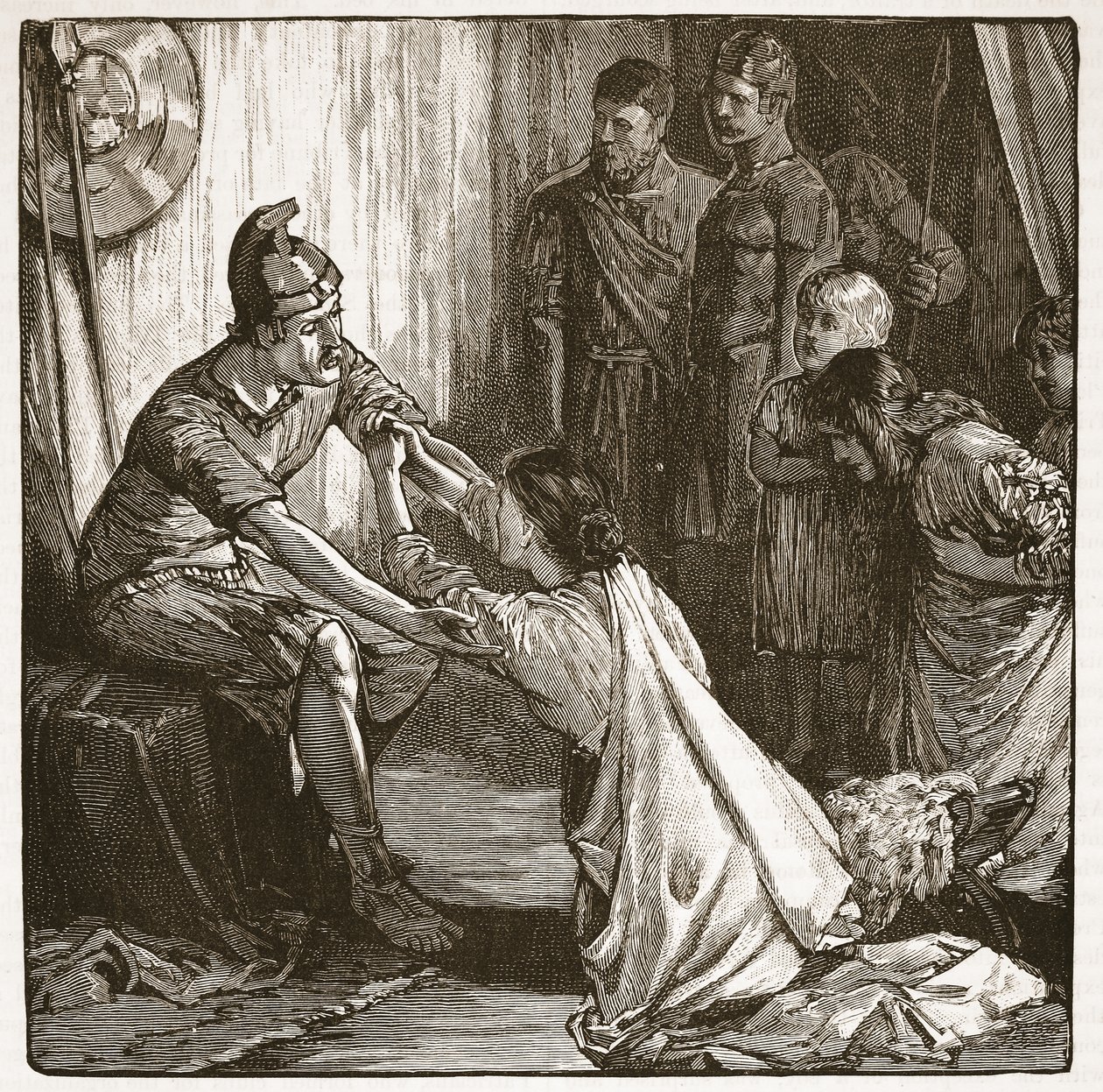 Coriolanus ile eşi ve annesi arasındaki röportaj by English School