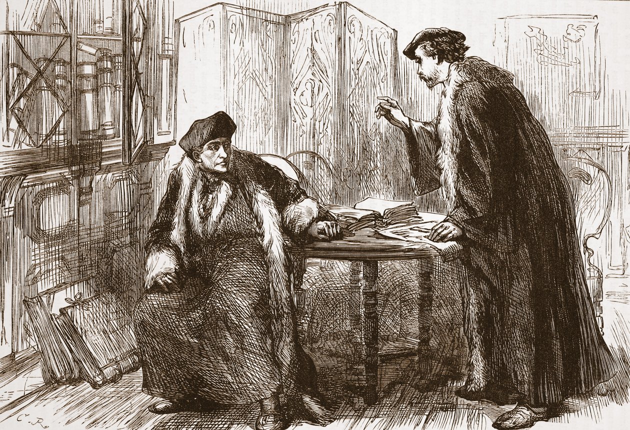 Erasmus ve Calvin arasındaki röportaj, James Aitken Wylie