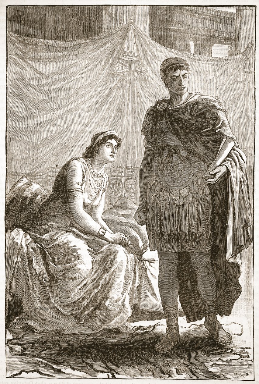 Octavianus ve Kleopatra arasındaki röportaj by English School