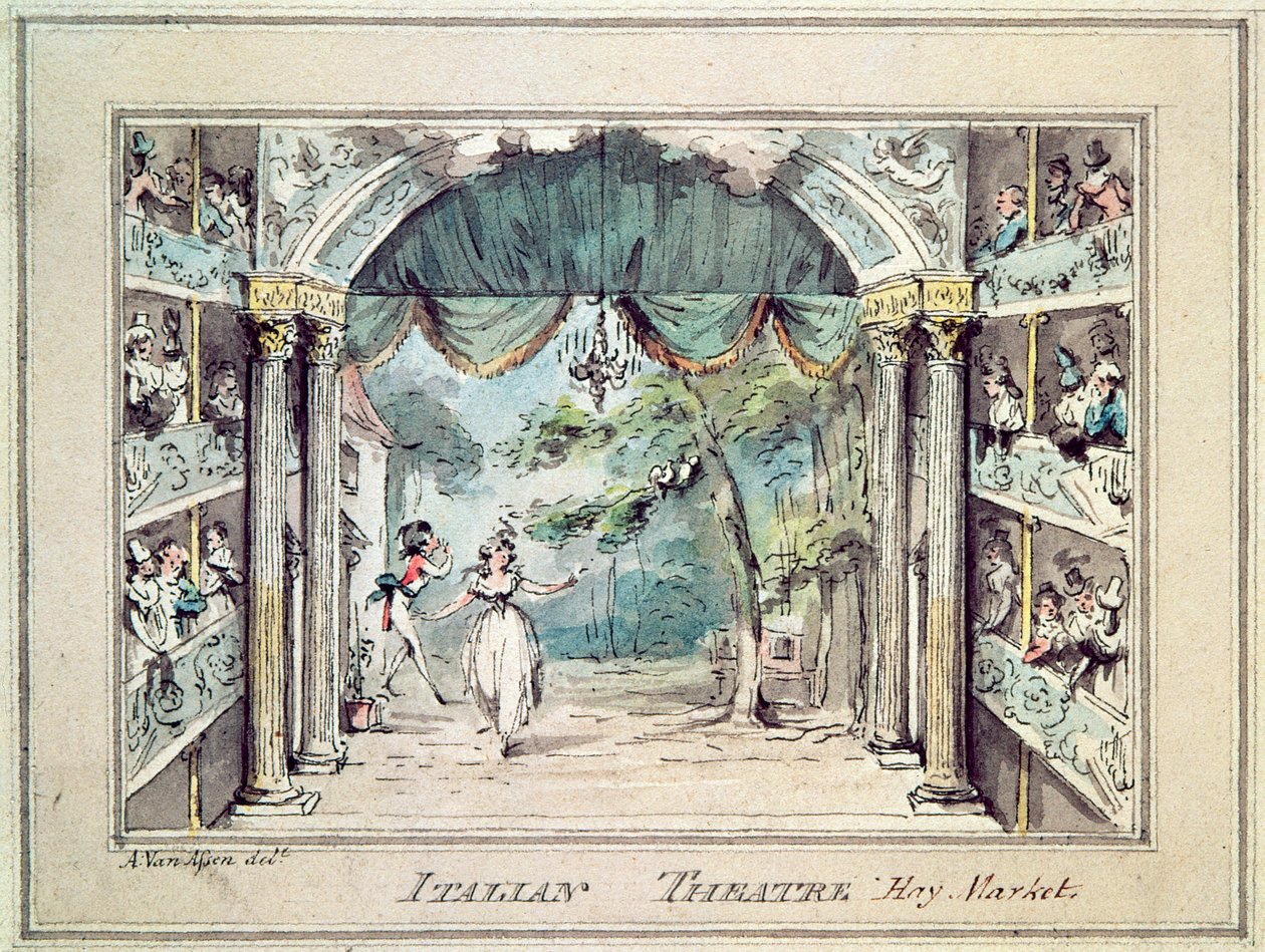 İtalyan Tiyatrosu, Haymarket by English School