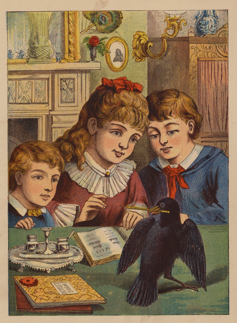 Kalemli Jack (renkli taş baskı) by English School