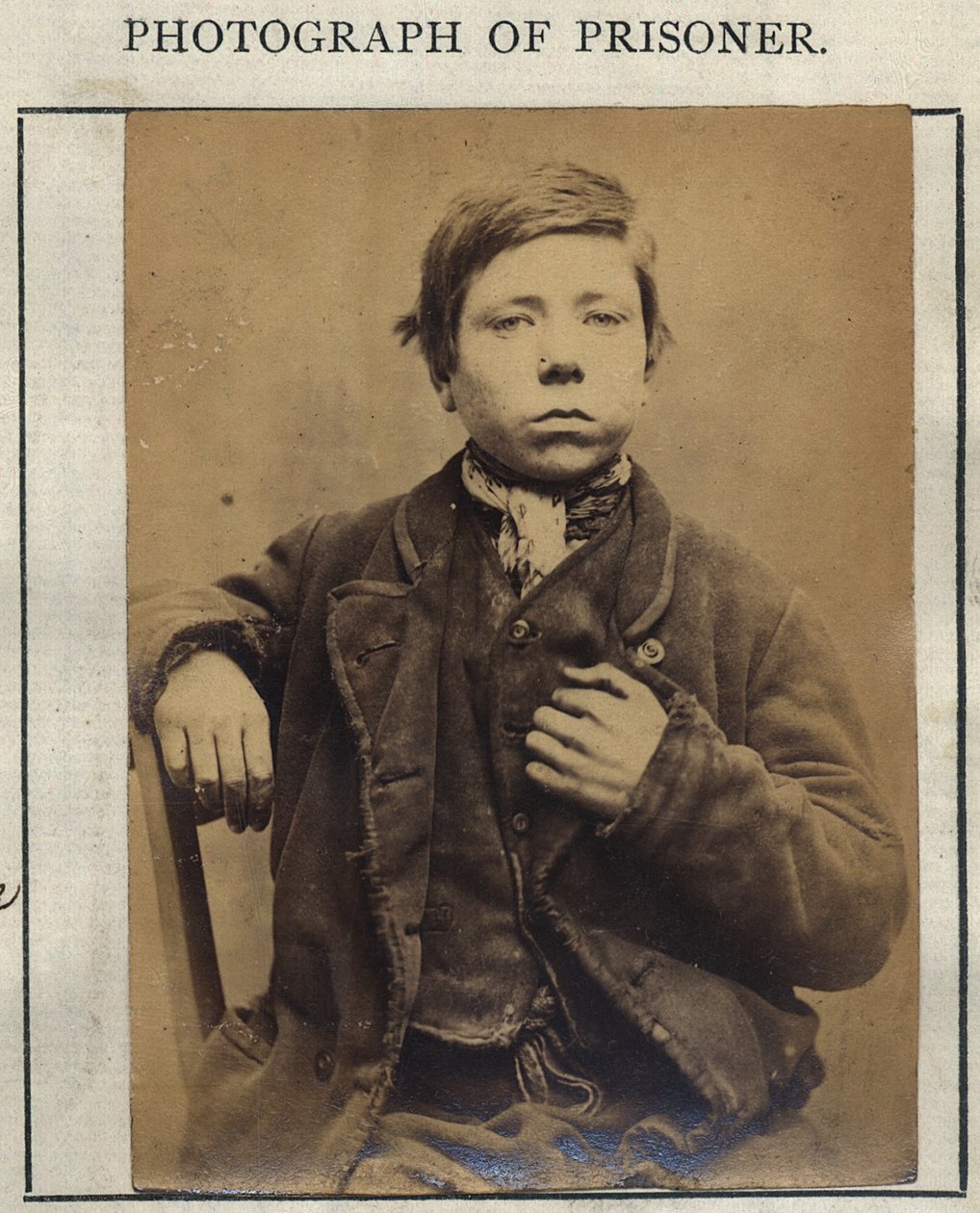 James Donnelley, 1870 dolayları (sepya fotoğrafı) by English School