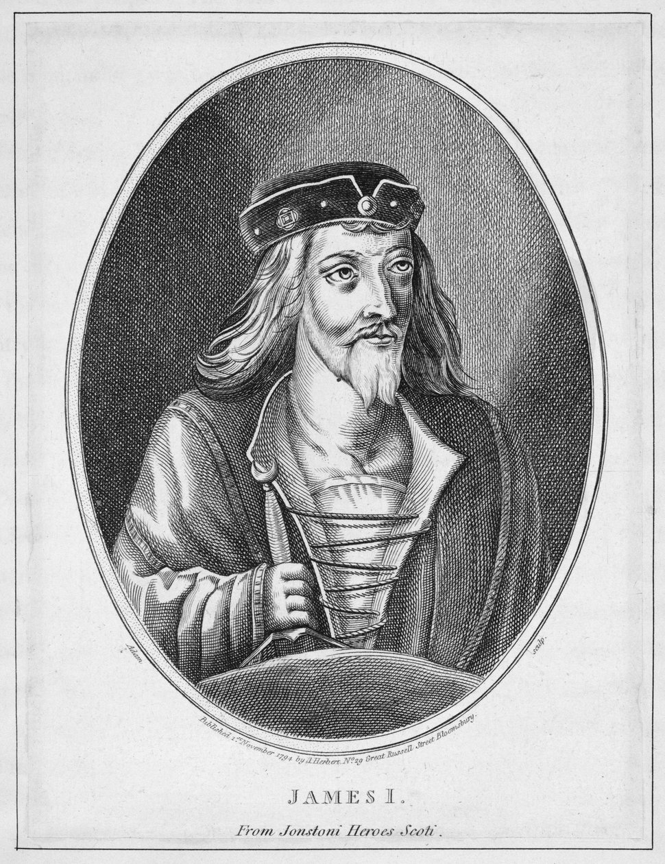 James I (1394-1437), İskoçya Kralı, Johnstones Scottish Heroes