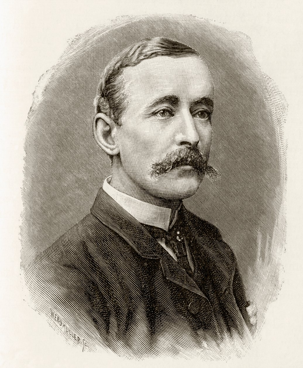 James Sligo Jameson, 1890 (ahşap oyma) by English School