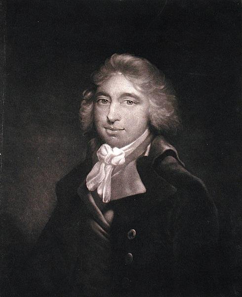 Jan Ladislav Dussek (1760-1812) 1793 (mezzotint) by English School