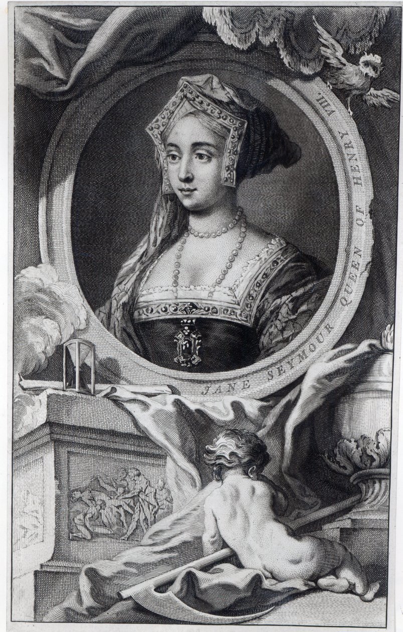Jane Seymour, Jacobus Houbraken tarafından kazınmış, 1746 by English School