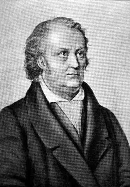 Jean Paul Richter (1763-1825) (gravür) by English School