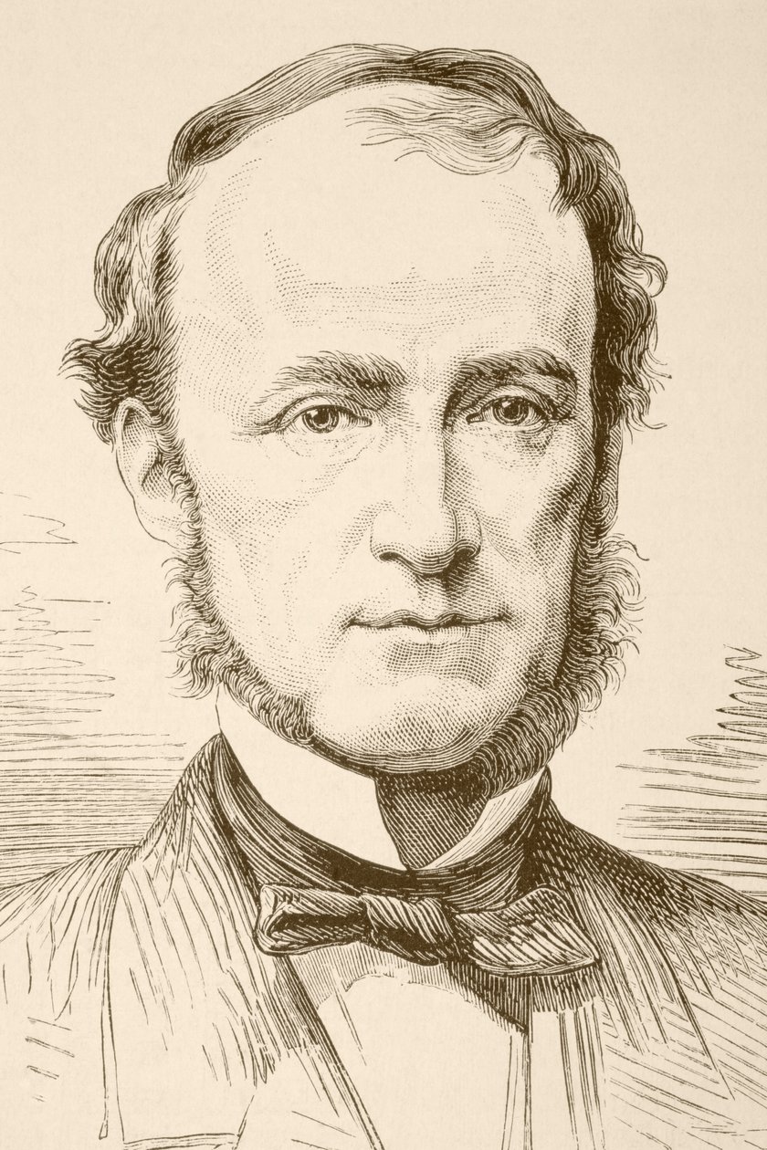 Johan-Marguerite-Emile Lemoinne (litho) by English School