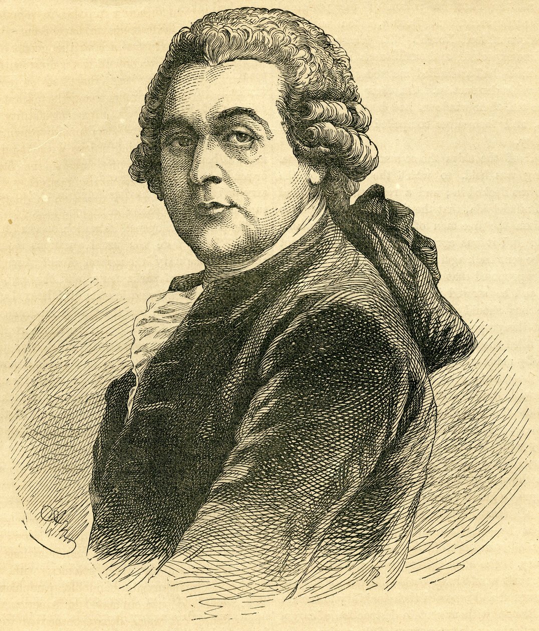 John Adams (1735-1826) by English School