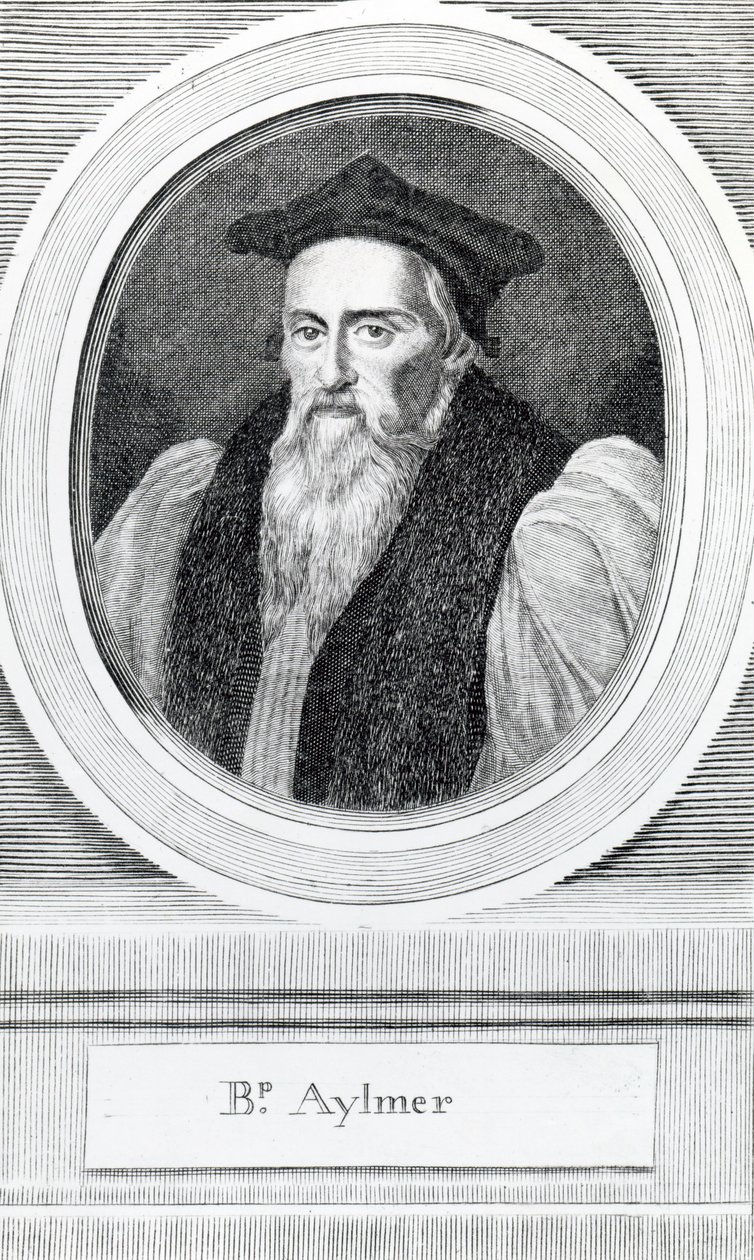John Aylmer, Londra Lord Piskoposu (1521-1594) by English School
