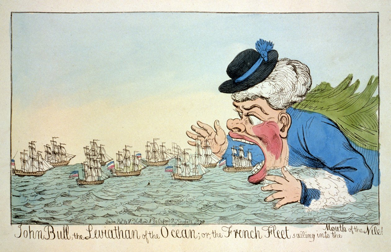 John Bull of the Ocean veya Fransız Filosu Nil