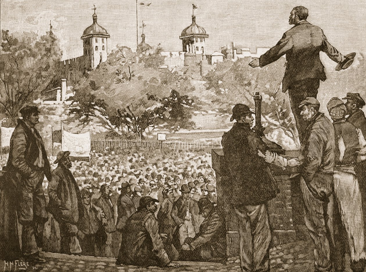 John Burns, Tower Hill
