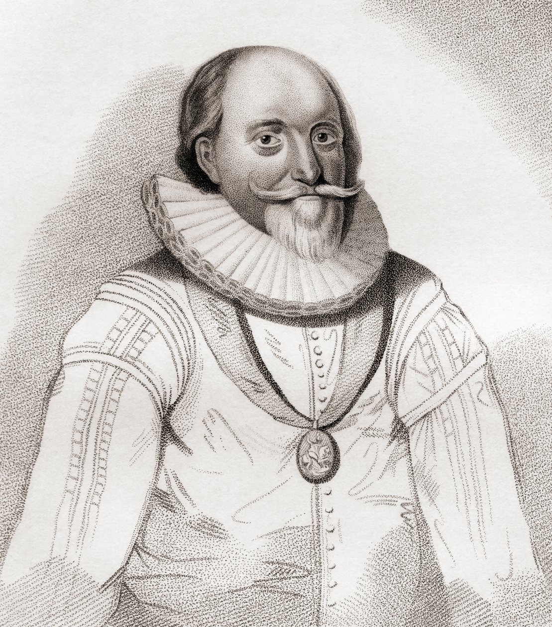 John Erskine, 2./19. Mar Kontu, c.1558 –1634. İskoç politikacı. 1797'de yayınlanan Iconographia Scotica veya Portraits of Illustrious Persons of Scotland'dan. by English School