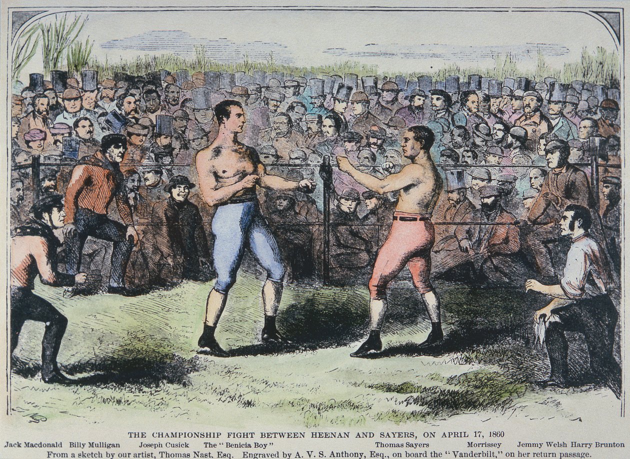 John Heenan - Tom Sayers by English School